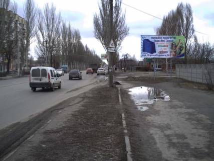 Билборд A в Мелитополе, 3х6  ул. Ломоносова 211а перекресток с бул. 30-летие Победы, магистраль фото 1