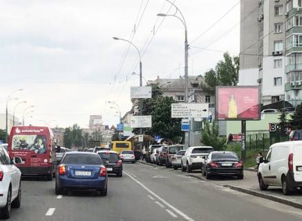 Скроллер A в Киеве, 3.14x2.3  просп. Валерія Лобановського (Червонозоряний)., 9 (навпроти NOVUS), виїзд на Севастопольську площу - 329893 фото 1