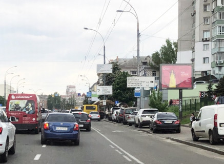 Скроллер A в Киеве, 3.14x2.3  просп. Валерія Лобановського (Червонозоряний)., 9 (навпроти NOVUS), виїзд на Севастопольську площу - 321790 фото 4