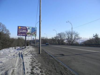 Билборд B в Конче-Заспе, 6x3  Заболотного Академіка вул., 700 м від повороту на Квітуча вул., в напрямку Столичне шосе фото 1