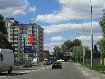 Билборд B в Киеве, щит  Луценка Дмитра вул., 1, до. 1 (поворот на Докії Гуменної вул. (Юрія Смолича)), в напрямку Кільцева дорога фото 1