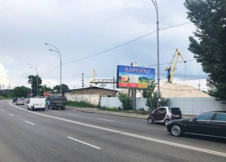 Билборд A в Киеве, 6x3  Вул. Електриків, 11. У напрямку ЖК Рибальський фото 1