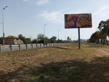 Billboard A in Kyiv, 6х3  Kil'ceva doroga (STO, Avtorinok Avtocentr Zulani, AZS Shell, ATB-market, ZK "Zulani", TC Araks, TRC RESPUBLIKA), na rozpodiluvaci, rozvorot v storonu Epicentra, 150 m vid Zulans'kij mist Photo 1