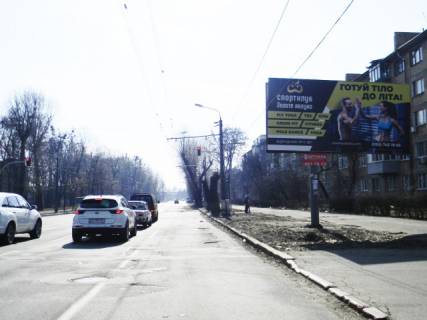 Билборд A в Киеве Отрадный пр-т, 36 (конечная трамвая) фото 1