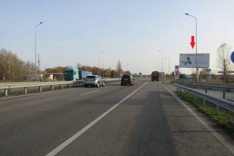 Билборд A в Киеве, щит  Новообухівська траса (Дніпровське шосе), в напрямку з м.Київ, ресторан "Хуторок", АЗС "Shell", готельний комплекс "Aquarius", 9км+100м фото 1