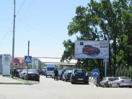 Білборд, Бігборд (Борд)  A у Києві, призма  Кільцева дорога, км 3+255 справа ( перед автосалоном "Шкода", клуб "Формула", УкрСибБанк), в напр. просп. Леся Курбаса Фото 1