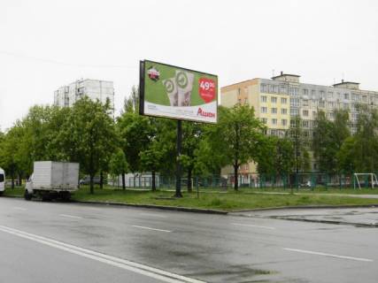 Билборд A в Киеве Жуля Верна бульвар (Ромена Ролана бульвар), 3 (остановка). Пересечение с просп. Леся Курбаса (50-річчя Жовтня) фото 1