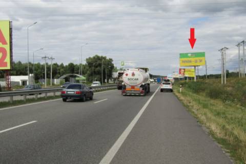 Білборд, Бігборд (Борд)  A у Києві, щит  Новообухівська траса (Дніпровське шосе), в напрямку м. Київ, 1.2км. після ТЦ"Мегамаркет", Садовий центр Сашко,100 м до АЗС ОККО 8 км+700м Фото 1