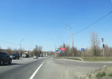 Білборд, Бігборд (Борд)  A у Києві, 6х3  Заболотного Академіка вул. 31Е, виїзд з АЗС Wog,  в напрямку Глушкова Академіка просп. Фото 1