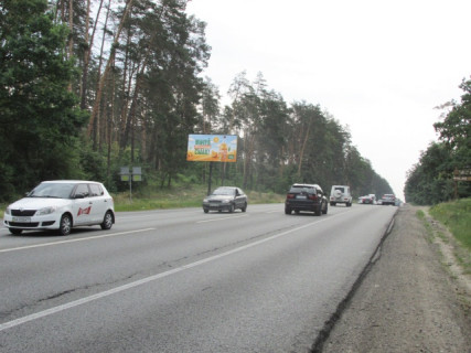 Билборд B в Киеве, 6х3  Гостомельське шосе (Корчма, Фора, АТБ-маркет), в напрямку Києва фото 1