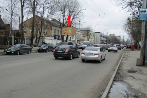 Білборд, Бігборд (Борд)  B у Києві, щит  Михайла Максимовича вул.(Трутенка Онуфрія вул.), 10 (ЖК "4 Сезони", К-маркет), в напрямку Амурської пл., супермаркету Varus , Ст.м. Васильківська Фото 1