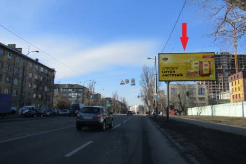 Білборд, Бігборд (Борд)  A у Києві, щит  Празька вул., 12, (МакДональдз, ТОЦ "Дарниця", "Novus"), в напрямку Дарницька площа (Ленінградська пл.) Фото 1