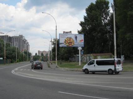 Білборд, Бігборд (Борд)  A у Києві, щит  Луценка Дмитра вул., 1, до. 1 (поворот з Докії Гуменної вул. (Юрія Смолича) на вул. Дмитра Луценка), в напрямку центр Фото 1
