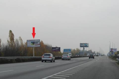 Білборд, Бігборд (Борд)  B у Києві, щит  Житомирське шосе , в напрямку м.Київ, перед с.Міла ( після заправки "UPG"),7км+700м Фото 1
