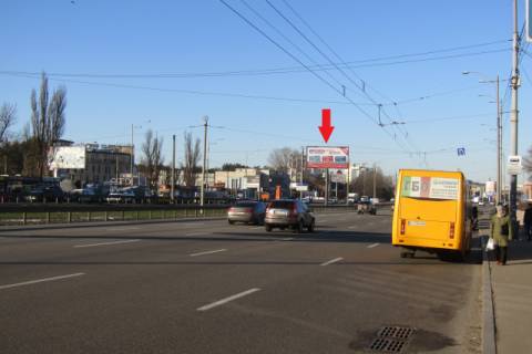 Backlight A in Kyiv, 8x4  Velika Kil'ceva doroga (na rozdil'niku), (AZS "Shell", spalernij rinok), v napramku prosp.Peremogi Photo 1