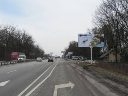 Білборд, Бігборд (Борд)  A у Києві, щит  Житомирське шосе , в напрямку м.Київ, перед с.Міла, (150 м перед заправкою "ТНК"),7км+600м Фото 1