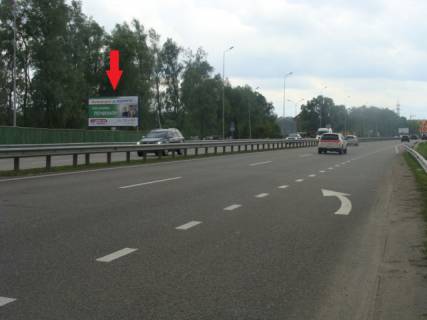Билборд B в Киеве, щит  Новообухівська траса (Дніпровське шосе), перед АЗС "БРСМ", в м. Київ, 7км+100м фото 1