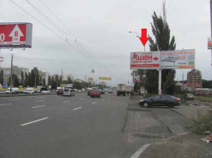 Билборд A в Киеве, призма  Кільцева дорога- поворот до ТЦ "Ашан" (в напрямку Софіївська Борщагівка) лівий фото 1