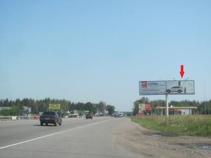 Billboard A in Kyiv Odes'ke sose, v napramku m.Kiiv, pered zapravkou Shell,8km+900m, pravij Photo 1