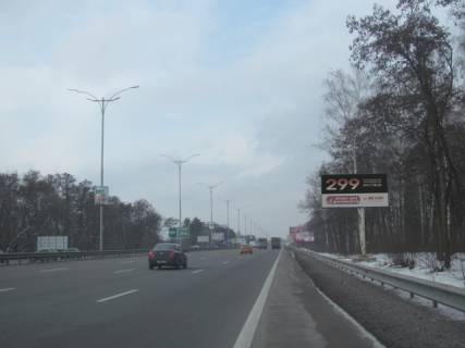 Білборд, Бігборд (Борд)  A у Києві, 6х3  Бориспільське шосе в м.Київ,  (27+450, 1 км після зупинки с. М.Олександрівка) Фото 1