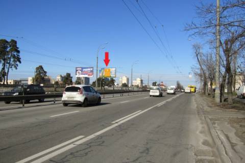 Білборд, Бігборд (Борд)  B у Києві, щит  Воскресенський (Перова б-р) проспект, 10а ("Фора", Альфа-банк, ТРЦ “Квадрат NEO”), в напрямку Троєщина Фото 1