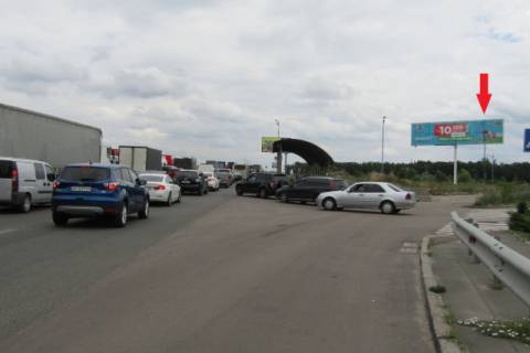 Билборд A в Киеве, призма  Кільцева дорога перед Жулянським шляхопровідом (права) фото 1