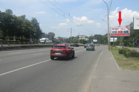 Білборд, Бігборд (Борд)  A у Києві Перемоги просп. 57 (ст. М. Берестейська, KIA motors, Музей-майстерня, УкрСібБанк, АЗС "Glusco" ), в напрямку з міста Фото 1