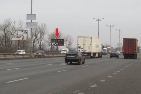 Білборд, Бігборд (Борд)  B у Києві, щит  Кільцева дорога (ТЦ "Аракс", АЗС "Socar" АЗС "ОККО"), в напрямку просп.Академіка Глушкова Фото 1