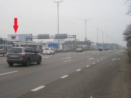 Білборд, Бігборд (Борд)  B у Києві, 6х3  Бориспільське шосе з м.Бориспіль (29+850,за 1км. до повороту на с.Гора ) в напрямку м.Київ , лівий Фото 1