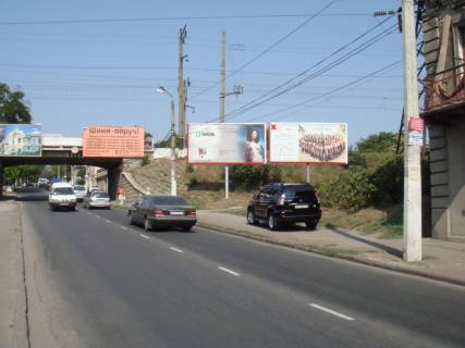 Билборд A в Одессе, 6x3  Червонослобідський узвіз №4(правий) фото 1