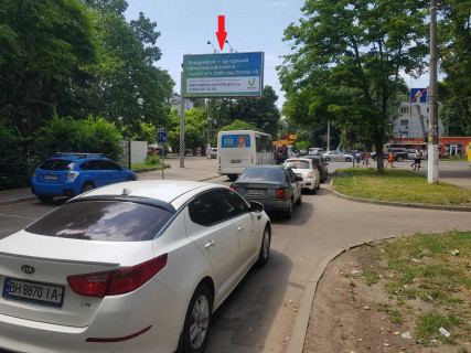 Билборд B в Одессе, 6x3  вул. Космонавтів / Героїв Крут вул. (Валентини Терешкової) (Парк Марка Твена) фото 1