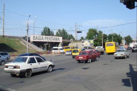 Билборд A в Одессе, 6x3  вул. Балківська / вул. Отамана Головатого  (МЕГА 18х3) фото 1