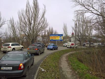 Білборд, Бігборд (Борд)  B у Одесі, 6x3  Горбатий міст (до центру) Фото 1