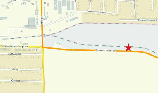 Билборд A в Одеських трасах, 6x3  Чорноморськ  / вул. Промислова схема