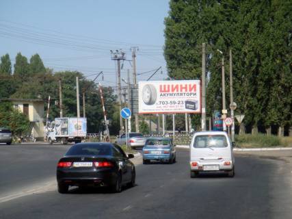 Білборд, Бігборд (Борд)  A у Одесі, 6x3  вул. Стовпова / Дальницький переїзд №2 Фото 1
