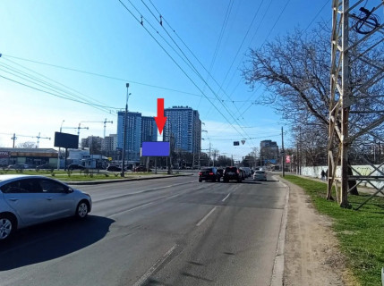 Билборд B в Одессе, 6x3  Небесної Сотні просп. (Маршала Жукова просп.),3 / Інглезі вул. (25-ї Чапаєвської дивізії) фото 1