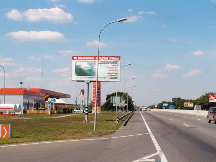 Билборд B в Одессе, 3х6  Київське (Ленінградське) шоссе (462+500км)  - Нова лінія», з Одеси фото 1