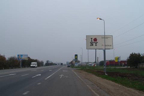 Білборд, Бігборд (Борд)  A у , Авангард (Авангард), 3х6  Об'їзна дорога (26+940км) - АЗС ОККО,  від розв'язки 2 Стовпи до промринку 7км, Аквапарку Фото 1