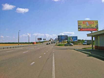 Билборд A в Одессе, 3х6  Овідіопольська дорога (8+940км) - АЗС Sokar, к ТЦ Шостий елемент, на Милку, к Аеропорту, в місто фото 1