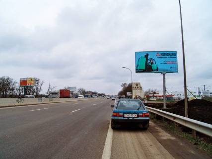 Билборд A в Одессе, 3х6  Київське (Ленінградське) шосе (462+500км) - Нова лінія,  в Одесу фото 1