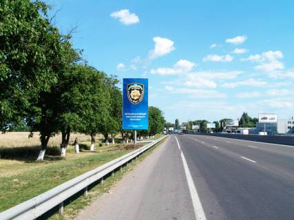 Білборд, Бігборд (Борд)  B у Одесі Киевское (Ленинградское) шоссе (463+240км)  из Киева напротив "Мерседес-центра",  ВЕРТИКАЛЬНЫЙ Фото 1