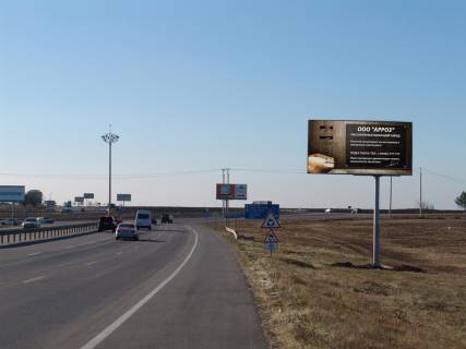 Билборд A в Одессе, 3х6  Овідіопольська дорога (10+600км) від ринку 7км, до розв'язки на Овідіополь, на Таїрова з міста фото 1