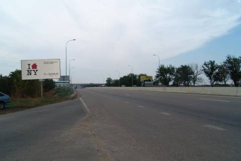 Билборд B в Одессе, 3х6  Одеса-Київ (459+230км). За Клеверным мостом з Одеси  фото 1
