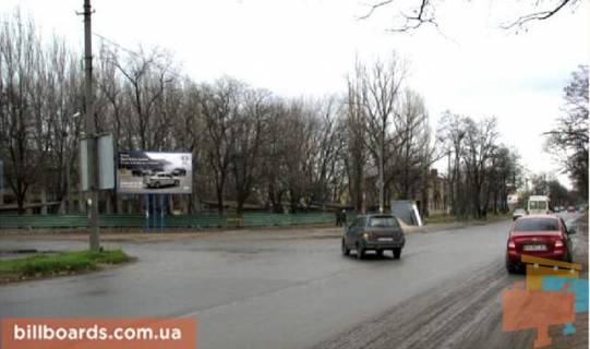 Билборд B в Мелитополе Перетин вул. Дзерджинського / вул.Ворошилова (напроти пивовареного заводу) фото 1