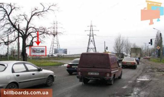 Билборд A в Мелитополе Перехрестя вул. Крупської / Леваневського (50 м. до заправки "Авіас Плюс") фото 1