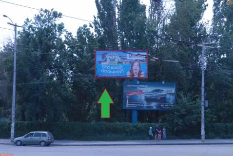 Білборд, Бігборд (Борд)  A у Запоріжжі пр. Леніна - вул. Космічна (р-н кільця автовокзалу) Фото 1