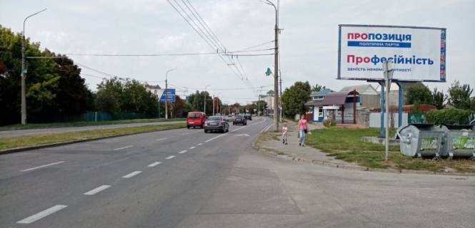 Билборд A в Белой Церкви, 3х6  Вул. К. Володимира перехрестя з вул. Надрічною фото 1
