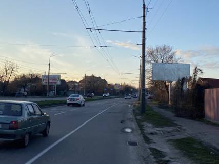 Билборд A в Белой Церкви П-т К. Володимира перехрестя з пров. І.Франка (напрямок в центр) фото 1