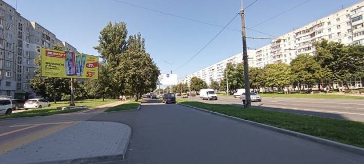 Билборд B в Белой Церкви, 3х6  Вул. Леваневського в районі житлового буд. № 50/5 (навпроти зупинки ПТУ №9) фото 1
