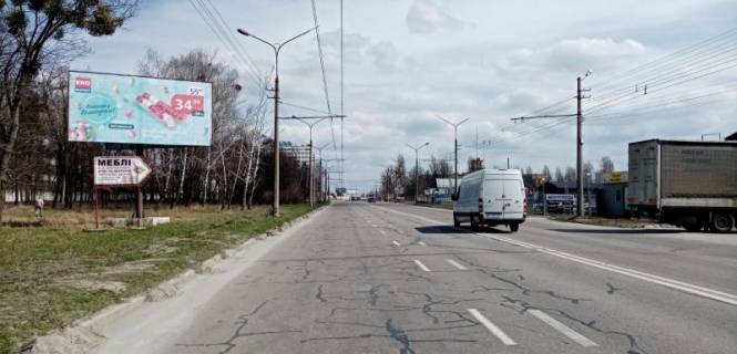 Билборд B в Белой Церкви, 3х6  вул. Леваневського, виїзд з міста біля зуп. "РТІ" фото 1